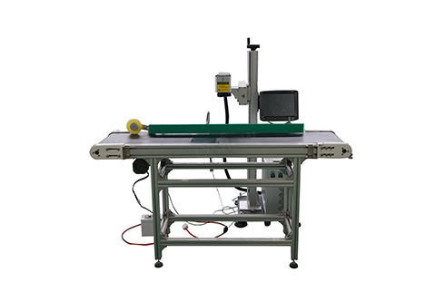 領(lǐng)秀激光飛行式流水線光纖激光打標機 領(lǐng)秀激光飛行式流水線光纖激光打標機